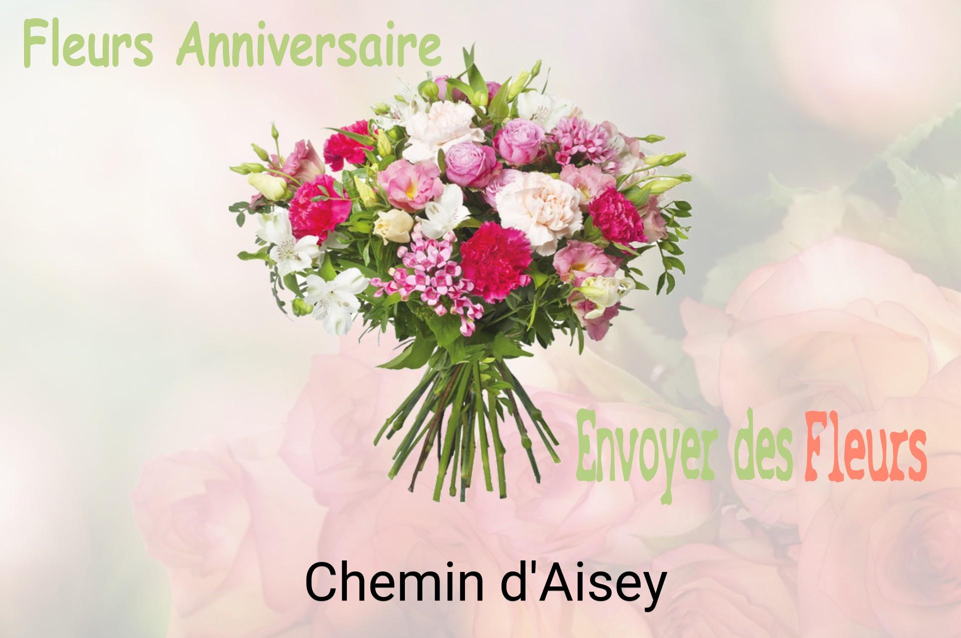 Bouquet de fleurs d’anniversaire livré à Chemin-d'Aisey