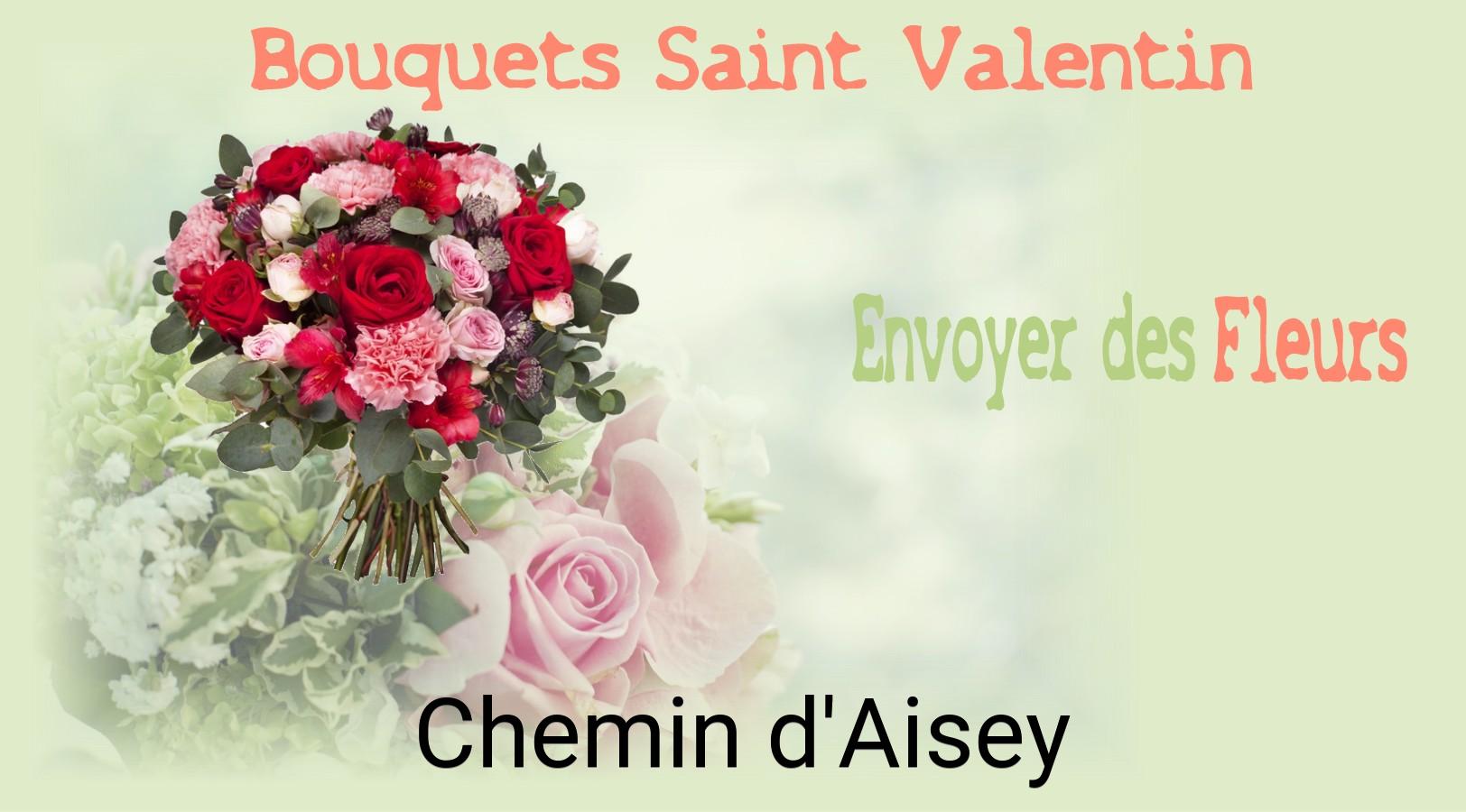 Roses de Saint-Valentin livrées à Chemin-d'Aisey